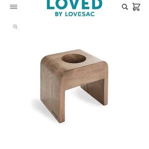 Lovesac Weathered Ash Cup Holder